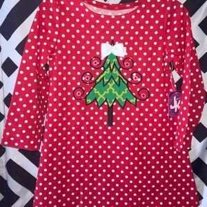 Just In Time For Christmas…Cute Red & White Polka Dot Dress